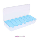 Large 7 Compartment  Weekly Pill Holder Convenient Jewelry Organiser Storage Box