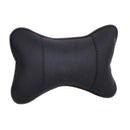 1pc Car Seat Headrest Pad Memory Foam Leather Head Neck Rest Cushion Pillow