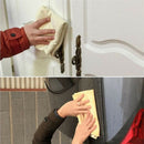 1X Natural Chamois Leather Car Cleaning Cloth Washing Suede AbsorbentTowelNewLJ