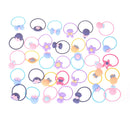 20pcs Mixed Baby Hair Ropes Girls Hair Accessories Children Elastic Hair BandsLJ
