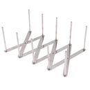 1PC Kitchen Adjustable Pot Lid Dish Holder Rack Steamer Shelf Tray Cookwar Hn