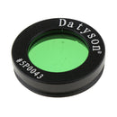 1.25inch Moon Planetary Filter, Green Glass Lens Transmission Cuts Glare & Light