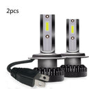 DC9v-32V 80W 12000LM H7 Waterproof Car LED Headlight Kit  Bulbs 6500K Whi ZJC