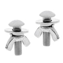 2 Stainless Steel Butterfly Backplate Wing Nuts Bolts Screws Sets for Dive