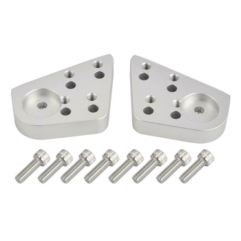 2pcs CNC Handlebar Riser Mounting Extension Kit fit for BMW R1150R 2001-2006