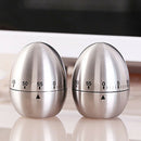 Mechanical Timer Kitchen Cooking 60 Minutes Alarm Stainless Steel Egg Desi VJZ