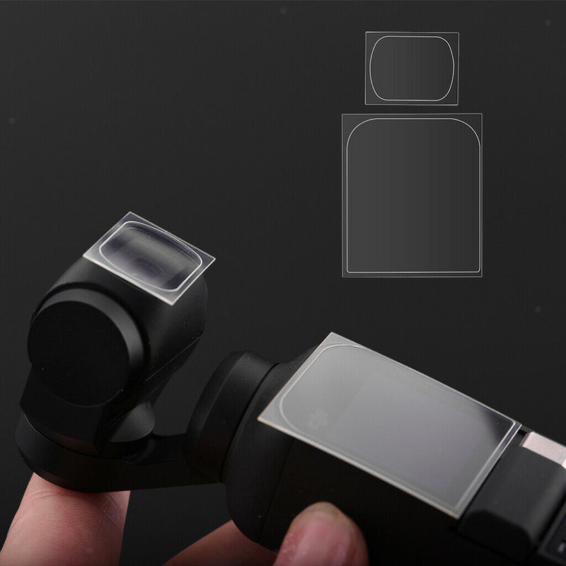 3PcsTPU Screen Protector Camera Lens Ultra Clear Film For DJI OSMO POCKET