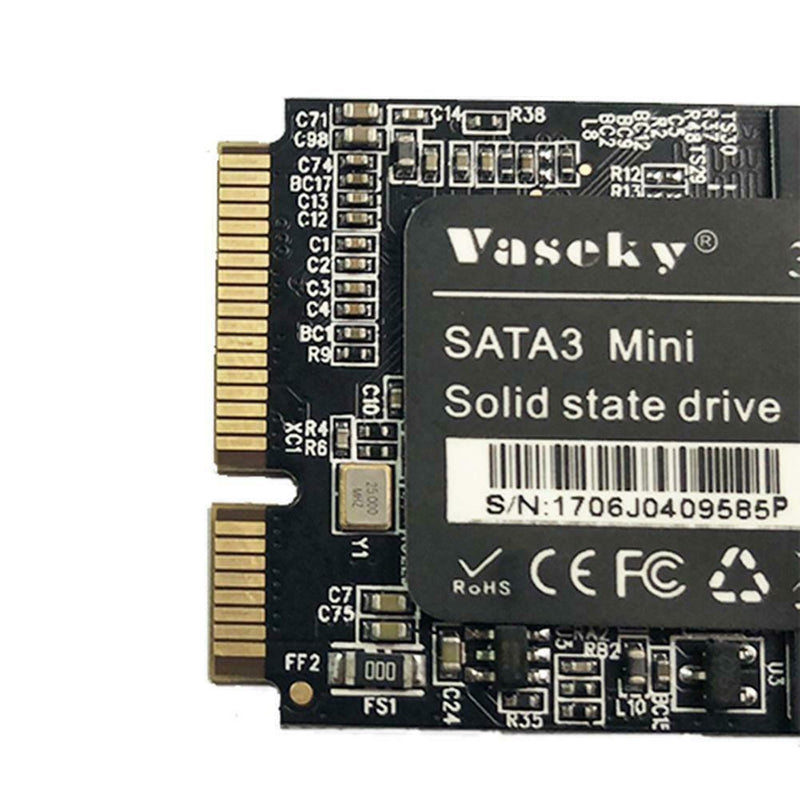 Vaseky Mini mSATA 3 1.8 Inch SSD Hard Drive Disk Solid State Drive(32G)