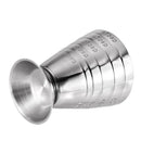 Measuring Cup Cocktail Jigger Stainless Steel Liquid Mini Up to 2.5Oz, 5Tbs G2P3