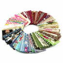 Fabric Patchwork Craft Cotton Material Batiks Mixed Squares Bundle, 10 x 10