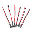 10Pairs 10cm Long JST 2Pins Plug Male/Female Wire Connector Quick Connector FT