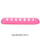 Silicone Cable Winder Desktop Tidy Management Clips Holder Organizer (2pcs) A