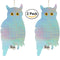 Bird Repellent Reflective Scare Discs Set of 8 Pieces, Hanging Owl Decor