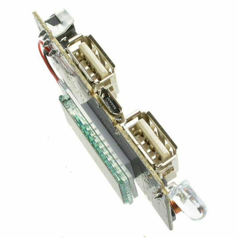 Dual USB 5V 1A 2.1A Mobile Power Bank 18650 Battery Charger PCB Power Modul L7V1