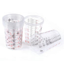 10Pcs 600ml Plastic Paint Mixing Cups Mixing Pot Paint Mixing Calibrated CupME