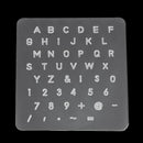 Alphabet Numbers Stamping Punch Letter Number Stamper DIY Leather Punching