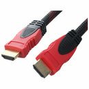 Black Red 1.5 Meter 19 Pin Male To Male HDMI PC HDTV Extension Cable