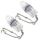2Pcs/Lot 10Cm Deep Seawater Fishing Light Attracting Fish Lamp Ocean Boat F