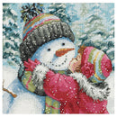 Counted Cross Stitch kits, A Kiss For Snowman D3N5