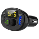 Bluetooth FM Transmitter Quick Charger 3.0 Car MP3 Audio Music Player Dual  Z6L2