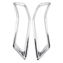 Front + Rear Fog Light Lamp Cover Chrome Bumper Reflector Accessories for 2