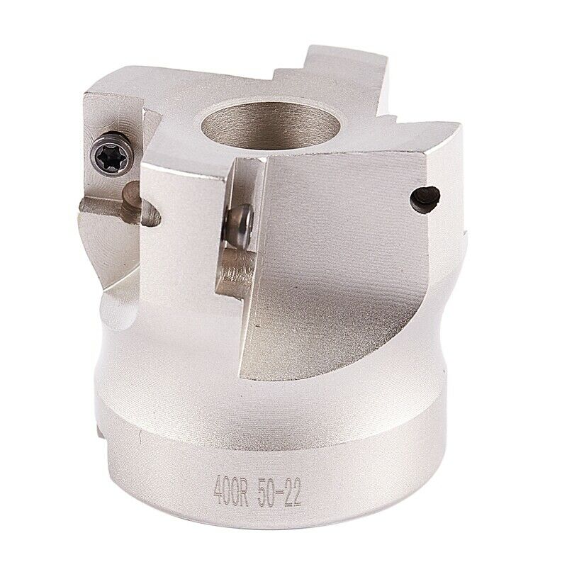 1 Set 50Mm Bap400R-50-22 Face End Mill Cutter 4 Flute Precision Milling Too