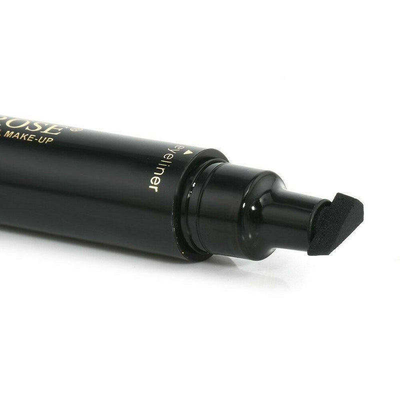 2 In 1 Liquid Eyeliner Stamp Winged Seal Makeup Black Liquid Eye Liner Pencil