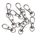 10xswivel trigger key ring lobster clasp clip snap hook diy jewelry findings