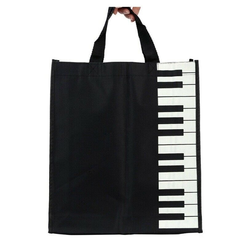 Piano Keys Music Handbag Tote Shopping Bag Gift O9V5