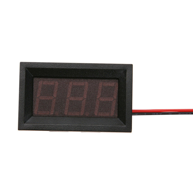 0.56inch LED Display DC 4.5-30V Two-wire Digital Voltmeter(Red)
