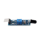 1 pcs blue metal 4-pin flame sensor module / fire detection module Infrared W2Q3