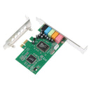 New PCI Express PCI-E 5.1 Ch 6 Channel Audio Digital Sound Card Support WINS Hn