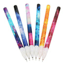 6Pcs 0.38mm Sky Starry Gel Pen Students Office Writing Stationery Watercolo C5F6