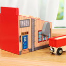 Friends Wooden Track Scene Accessories Lumber Yard Compatible with Rail Car