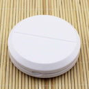 Round Cutter Crusher Powder Tablet Medicine Tablets Cut Splitter (White)
