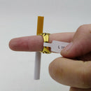 Elegant Ladies Smoker Cigarette Holder Ring Smoking Clip Rack Gift Golden L