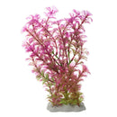 Artificial Plant 15-20 cm Aquarium Decoration Water Plant purple + green I6O7
