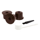 3pcs  Stainless Coffee Filter Refillable Coffee Capsules fit for Caffitaly