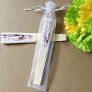 20pcs/lot elegant plum flower design bamboo folding fan wedding silk hand f J8B2