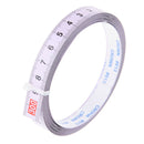 Set of 2 Self Adhesive Measure Tape Metric Stick Ruler, 300cm, Right To Left and