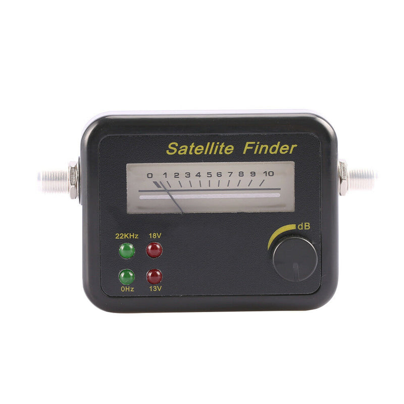 Plastic Black Mini Digital LCD Display Satellite Signal Finder Meter Tester 3C