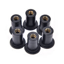 6pcs M5 rubber grommet nuts blind fastener windscreen kayak accessories LJ