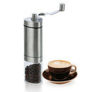 Portable Hand Crank Coffee Grinder Machine Stainless Steel Manual Crusher