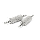 2x 3.5mm Stereo Male Female Connector Audio Headphone Adapter Jack Coupler