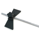 Center Ruler,Round Material Looking Center Scribe Line Ruler Wood Positioni