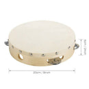 8-Inch Blow Tambourine Musical Instrument Children Percussion Instrument Qu V8Z9