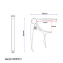 Guitar Capo Clamp Key Trigger for Acoustic Electric Guitar Ukulele Mandolin