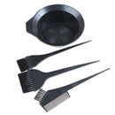 4Pcs Hair Color Dye Bowl Comb Brushes Tool Kit Set Tint Coloring Dye Bowl Co Gw