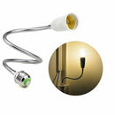 LED light Bulb lamp Holder Converters Adapter Flexible E27 to E27 20cm Leng P7X9