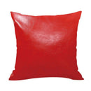 Pillow Case Crazy Horse Oil Leather Case Cortex Sofa Decorative Cushion CoveQ7H8
